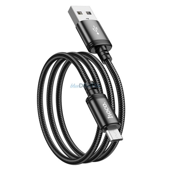 HOCO kábel USB-A - Micro USB 2,4A X89 1 m fekete
