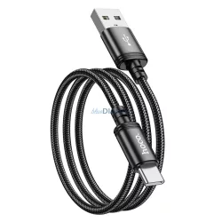 Hoco X89 USB-A - Type-C kábel 3A 100cm - fekete