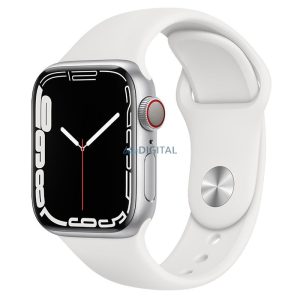 HOCO szíj Apple Watch 42/44/45/49mm-es órához Rugalmas szilikon WA01 fehér