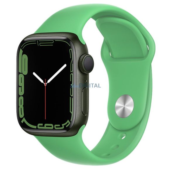 HOCO szíj Apple Watch 38/40/41mm Rugalmas szilikon WA01 élénk zöld