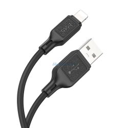 Hoco X90 USB-A - Lightning kábel 2.4A 1m - fekete