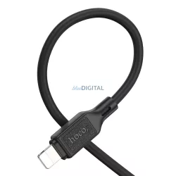 Hoco X90 USB-A - Lightning kábel 2.4A 1m - fekete