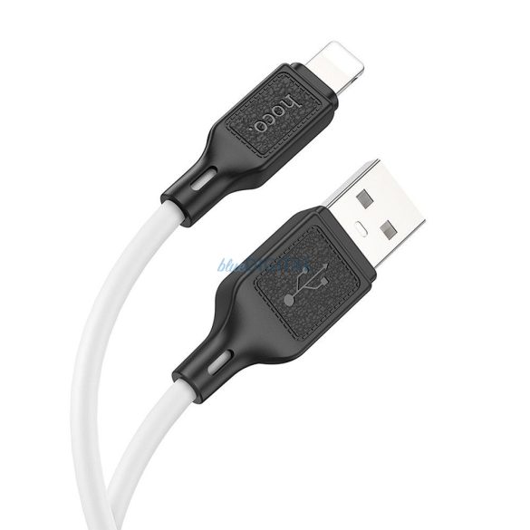 Hoco X90 USB-A - Lightning kábel 2.4A 1m - fehér