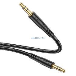 Hoco UPA24 AUX kábel 3.5mm jack - 3.5mm jack 1m - fekete