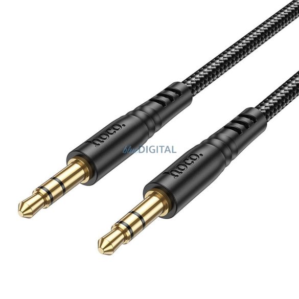 Hoco UPA24 AUX kábel 3.5mm jack - 3.5mm jack 1m - fekete
