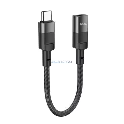 Hoco U107 Type-C - Lightning adapter 3A - fekete