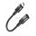 Hoco U107 Type-C - Lightning adapter 3A - fekete Hoco U107 Type-C - Lightning adapter 3A - fekete