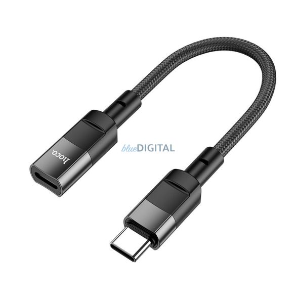 Hoco U107 Type-C - Lightning adapter 3A - fekete