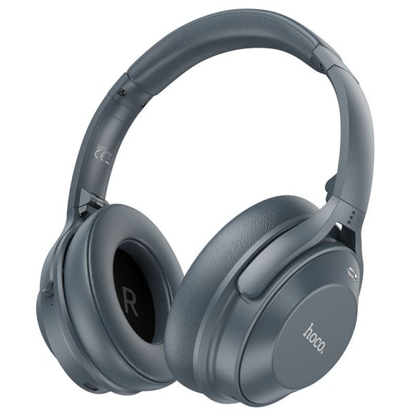 HOCO headset bluetooth Sound aktív zajcsökkentés ANC W37 füstös kék