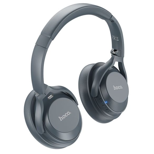 HOCO headset bluetooth Sound aktív zajcsökkentés ANC W37 füstös kék