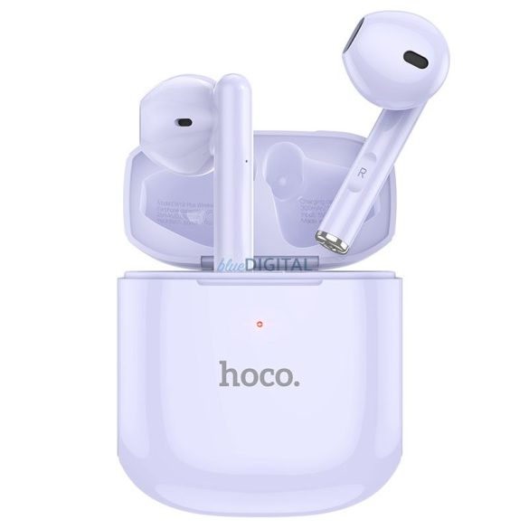 HOCO vezeték nélküli bluetooth headset TWS EW19 Plus Delighted lila