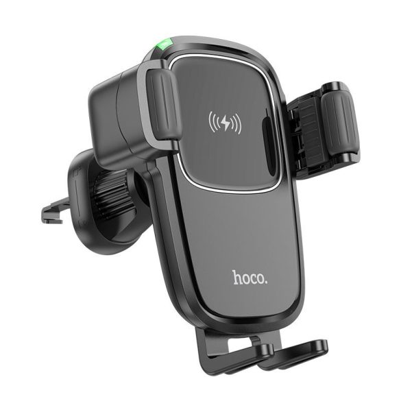 HOCO autós tartó vezeték nélküli töltés automata 15W HW01 Pro blac