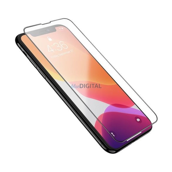 HOCO edzett üveg HD 5D védőpajzs (10 az 1-ben) -iPhone Xr / 11 fekete (G14)