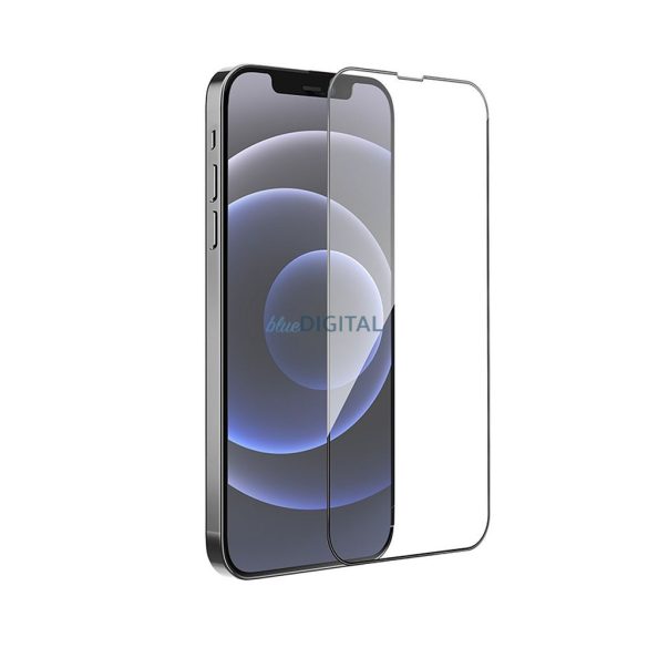 HOCO edzett üveg HD 5D védőpajzs (10 az 1-ben) -iPhone 12 / 12 Pro fekete (G14)
