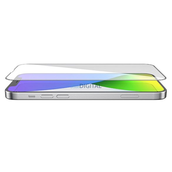 HOCO edzett üveg HD 5D védőpajzs (10 az 1-ben) -iPhone 12 / 12 Pro fekete (G14)