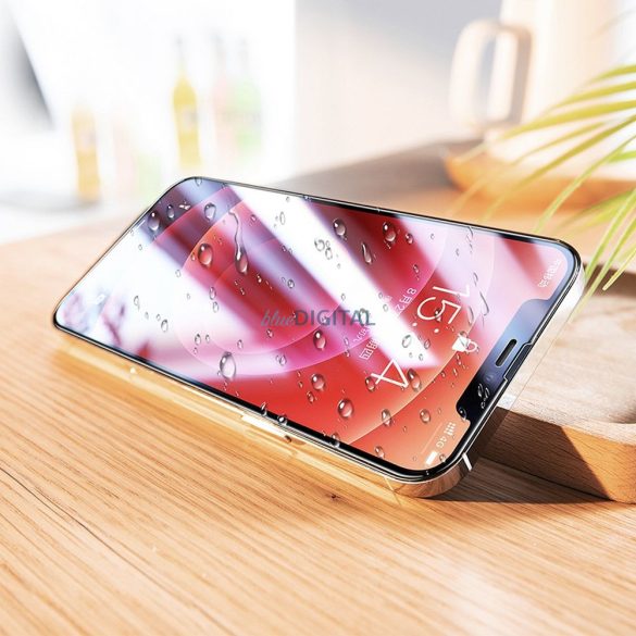 HOCO edzett üveg HD 5D védőpajzs (10 az 1-ben) -iPhone 12 / 12 Pro fekete (G14)