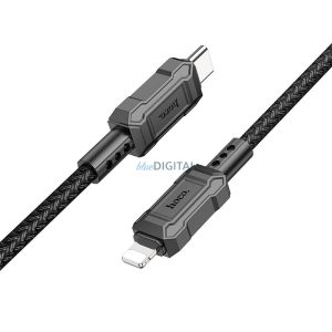 HOCO kábel Type-C kábel - iPhone Lightning 8 pin tápellátás 20W Leader X94 fekete