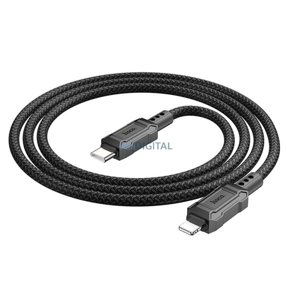 HOCO kábel Type-C kábel - iPhone Lightning 8 pin tápellátás 20W Leader X94 fekete