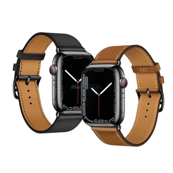 HOCO szíj Apple Watch 38/40/41mm elegáns bőr WA17 barna