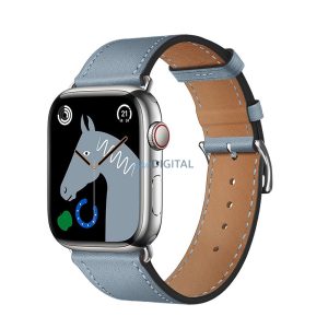 HOCO szíj Apple Watch 38/40/41mm elegáns bőr WA17 sötétszürke