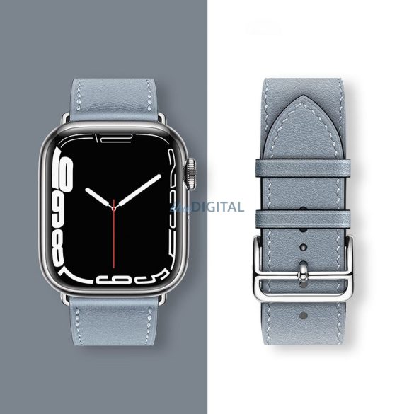 HOCO szíj Apple Watch 38/40/41mm elegáns bőr WA17 sötétszürke