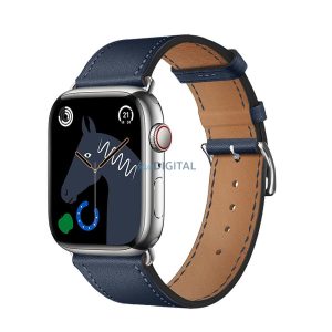 HOCO szíj Apple Watch 38/40/41mm elegáns bőr WA17 éjkék