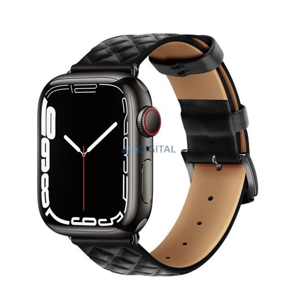 HOCO szíj Apple Watch 38/40/41mm Elegáns bőr WA18 fekete