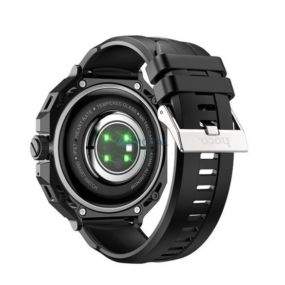 HOCO smartwatch Y14 okos sportóra (hívás funkcióval) fekete