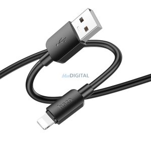 HOCO kábel USB do iPhone Lightning 8 pólusú Hyper 2,4A X96 fekete