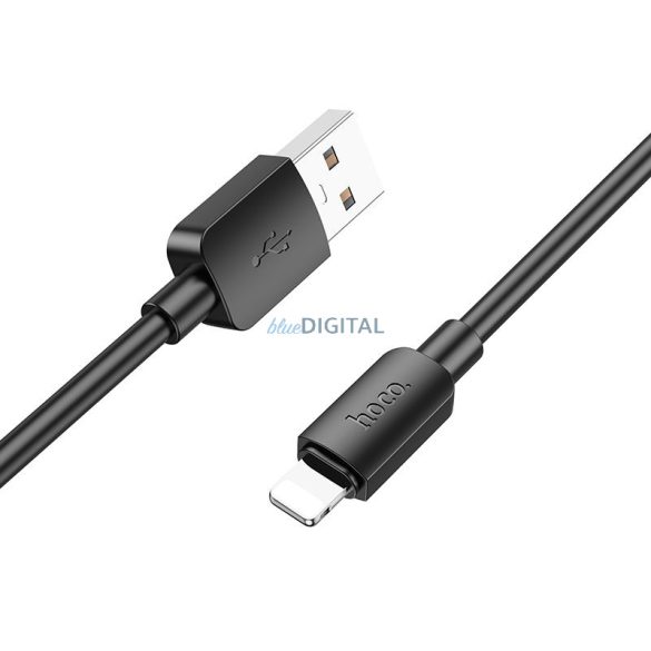 HOCO kábel USB do iPhone Lightning 8 pólusú Hyper 2,4A X96 fekete