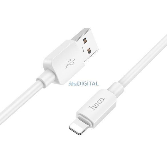 HOCO kábel USB do iPhone Lightning 8 pólusú Hyper 2,4A X96 fehér