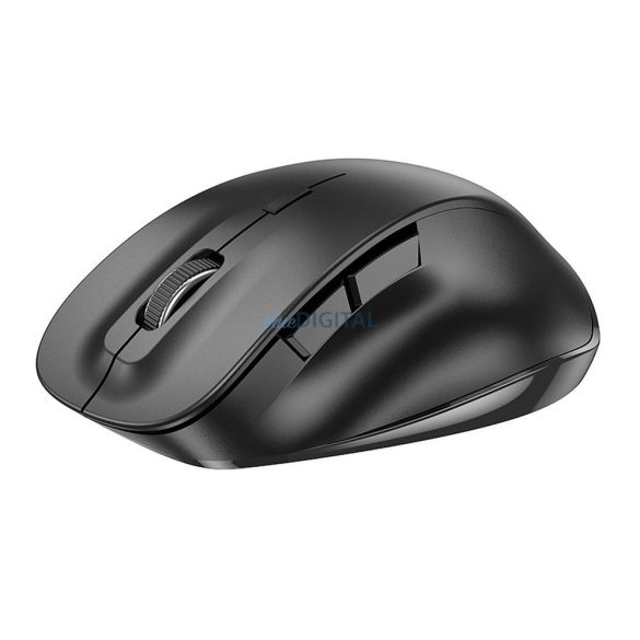 HOCO vezeték nélküli számítógépes egér 2,4G 1600 dpi GM24 fekete