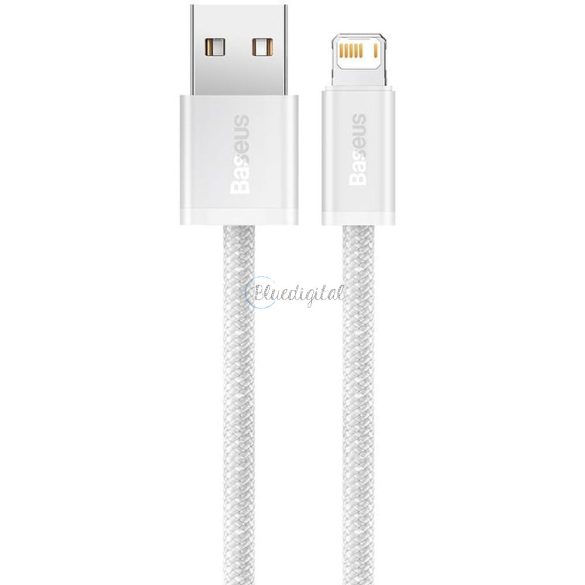 Baseus Cable USB Apple Lightning 8-Pin 2,4A dinamikus Series CALD000402 1M fehér