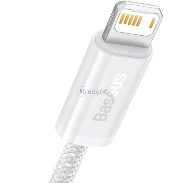 Baseus Cable USB Apple Lightning 8-Pin 2,4A dinamikus Series CALD000402 1M fehér