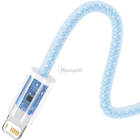Baseus Cable USB Apple Lightning 8-Pin 2,4A dinamikus Series Cald000403 1m Blue