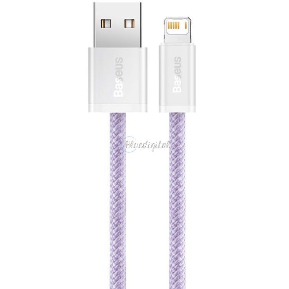 Baseus Cable USB Apple Lightning 8-Pin 2,4A dinamikus Series Cald000405 1m lila