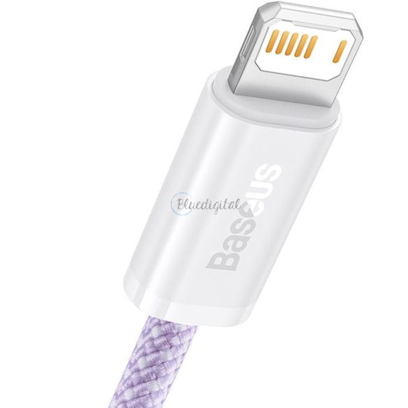 Baseus Cable USB Apple Lightning 8-Pin 2,4A dinamikus Series Cald000405 1m lila