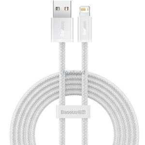 Baseus Cable USB Apple lightning 8-pin 2,4a dinamikus Series Cald000502 2m fehér