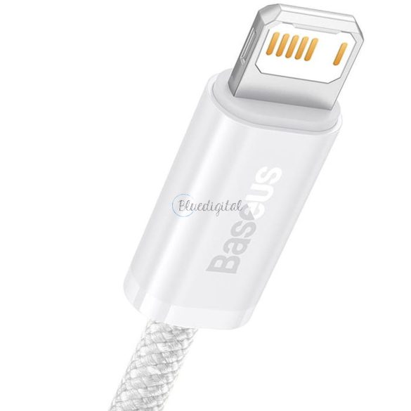 Baseus Cable USB Apple lightning 8-pin 2,4a dinamikus Series Cald000502 2m fehér