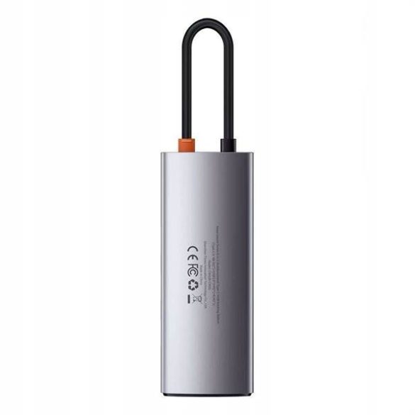 BASEUS HUB Multifunkciós 5in1 Type-C 3x USB3.0 / PD / PC / HDMI / 30Hz szürke WKWG020013