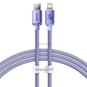 Baseus Cablel type-c Apple lightning 8-pin PD20W PEWARD DEARTION CRYSTAL SHINE CAJY000205 1,2M PURPLE