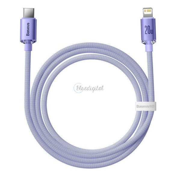 Baseus Cablel type-c Apple lightning 8-pin PD20W PEWARD DEARTION CRYSTAL SHINE CAJY000205 1,2M PURPLE