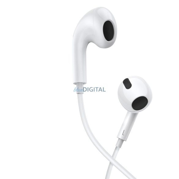 BASEUS Encok 3,5 mm-es vezetékes fülhallgató H17 fehér NGCR020002