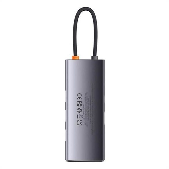 BASEUS HUB Multifunkciós 6in1 Type-C 3x USB3.0 / PD / HDMI / VGA szürke WKWG030013/BS-OH040
