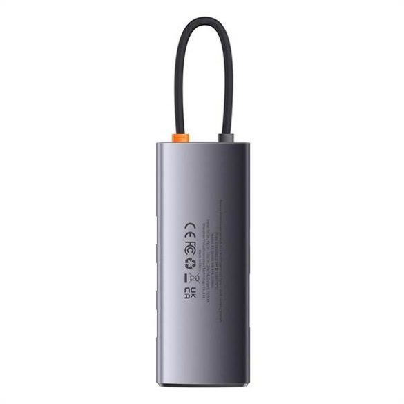 BASEUS HUB Multifunkciós 6in1 Type-C 3x USB3.0 / PD / SD/TF szürke WKWG030213/BS-OH042