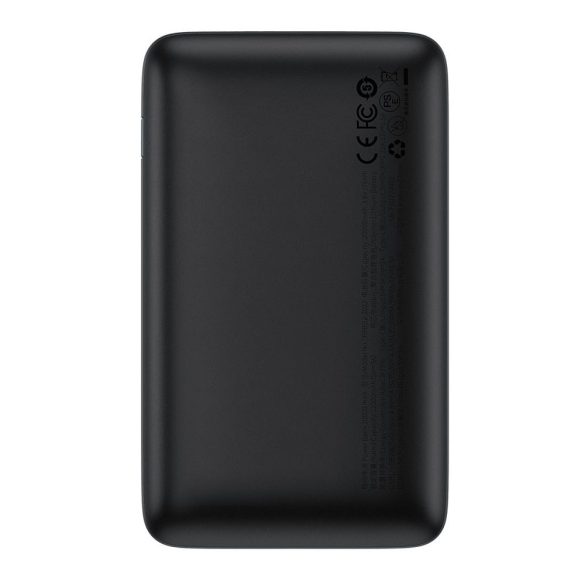 Power Bank BASEUS Bipow Pro - 20 000mAh Gyorstöltés PD 22,5W kábellel USB-Type-C PPBD030001 fekete