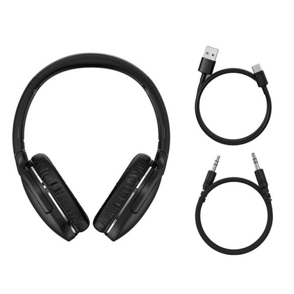 BASEUS vezeték nélküli fejhallgató ENOCK D02 Pro fekete NGD02-C01