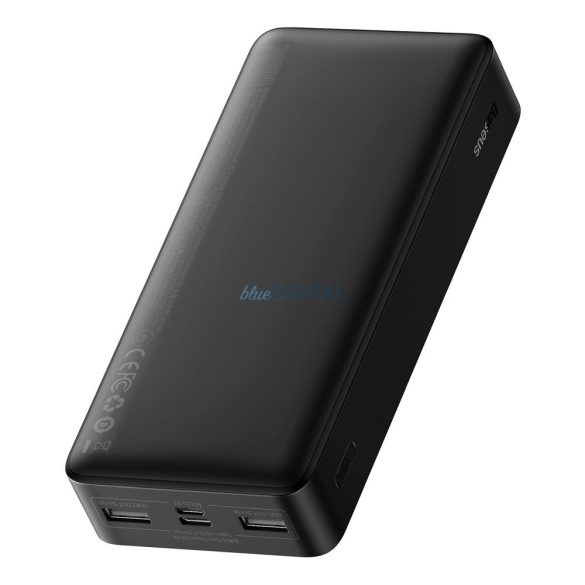 Power Bank BASEUS Bipow - 20 000mAh LCD gyorstöltés PD 15W PPBD050101 fehér