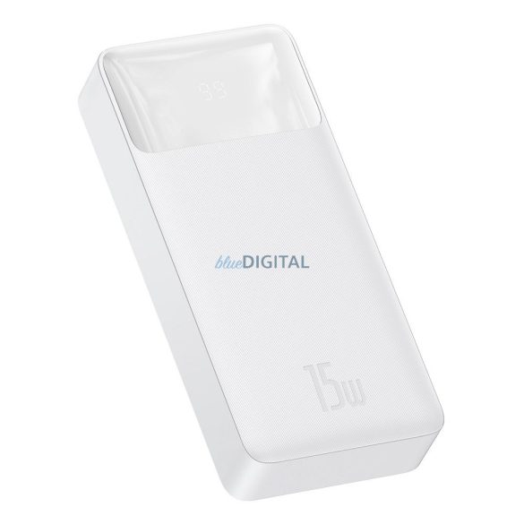 Power Bank BASEUS Bipow - 20 000mAh LCD gyorstöltés PD 15W PPBD050102 fehér