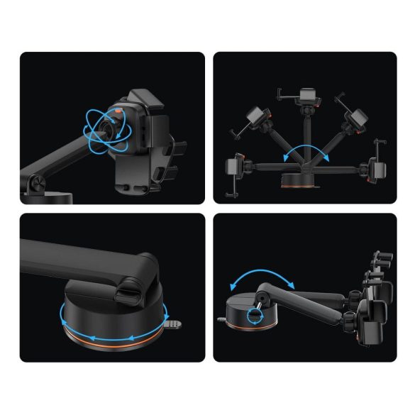 BASEUS autós tartó Easy Control Clamp műszerfalra SUYK020014